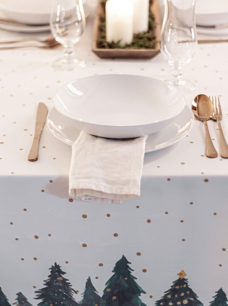 Nappe Sapin "Happyfriday" Blanc - Kiabi