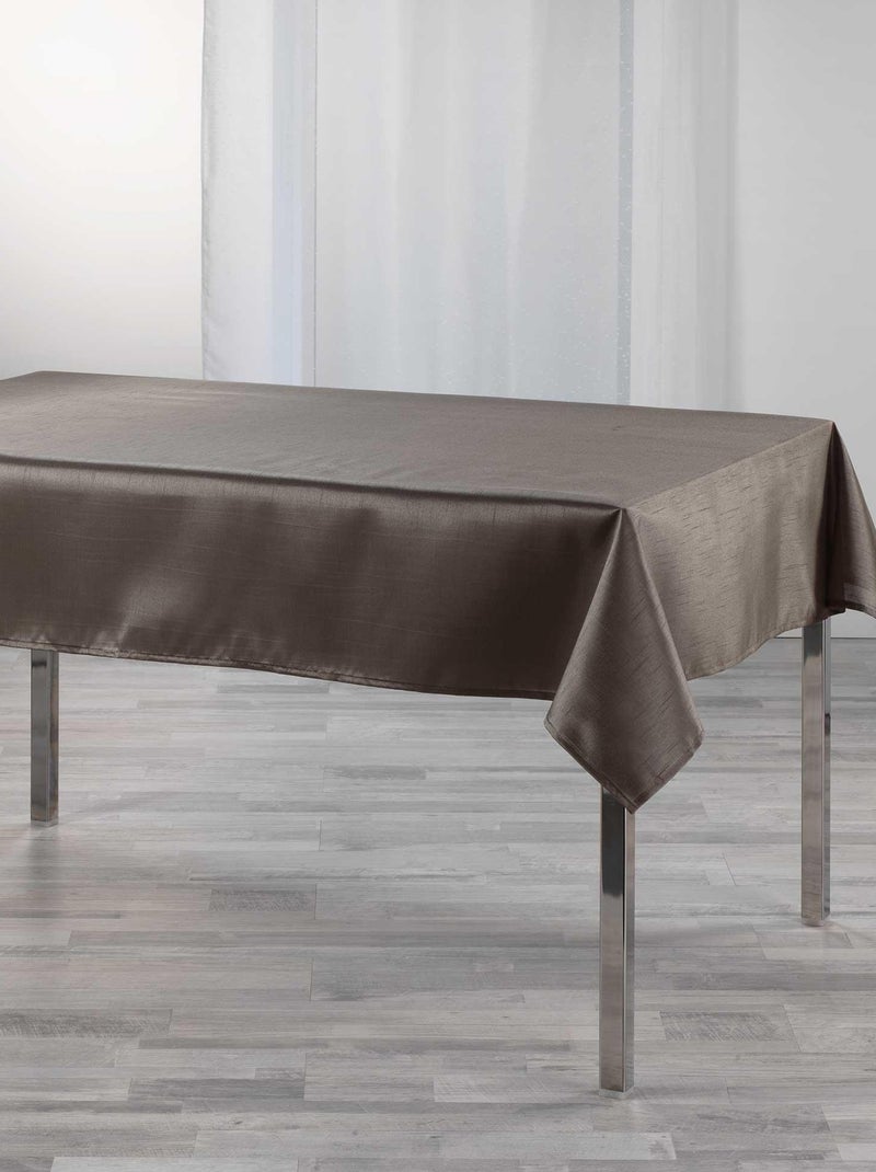 Nappe shantung Collection Shana Marron - Kiabi