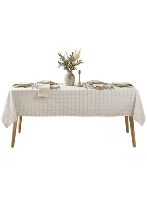 Nappe tisse a carreaux Axelle - Kiabi