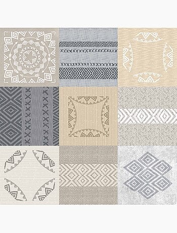 Nappe toile cirée au mètre artemis naturel