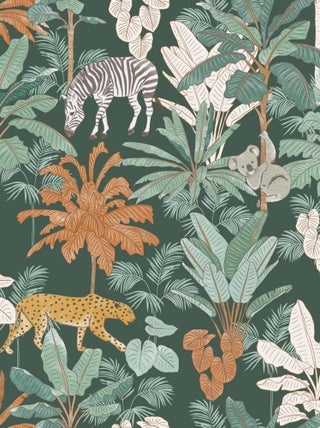 Nappe Toile cirée au mètre Aventura kaki