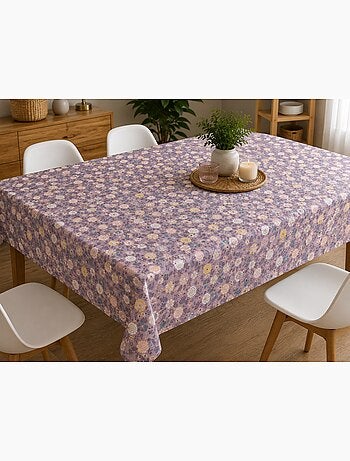 Nappe toile ciree au mètre fleur de florentine