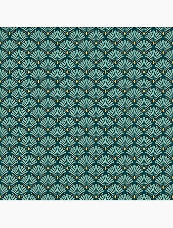 Nappe toile cirée au mètre métallisée artchic bleu
