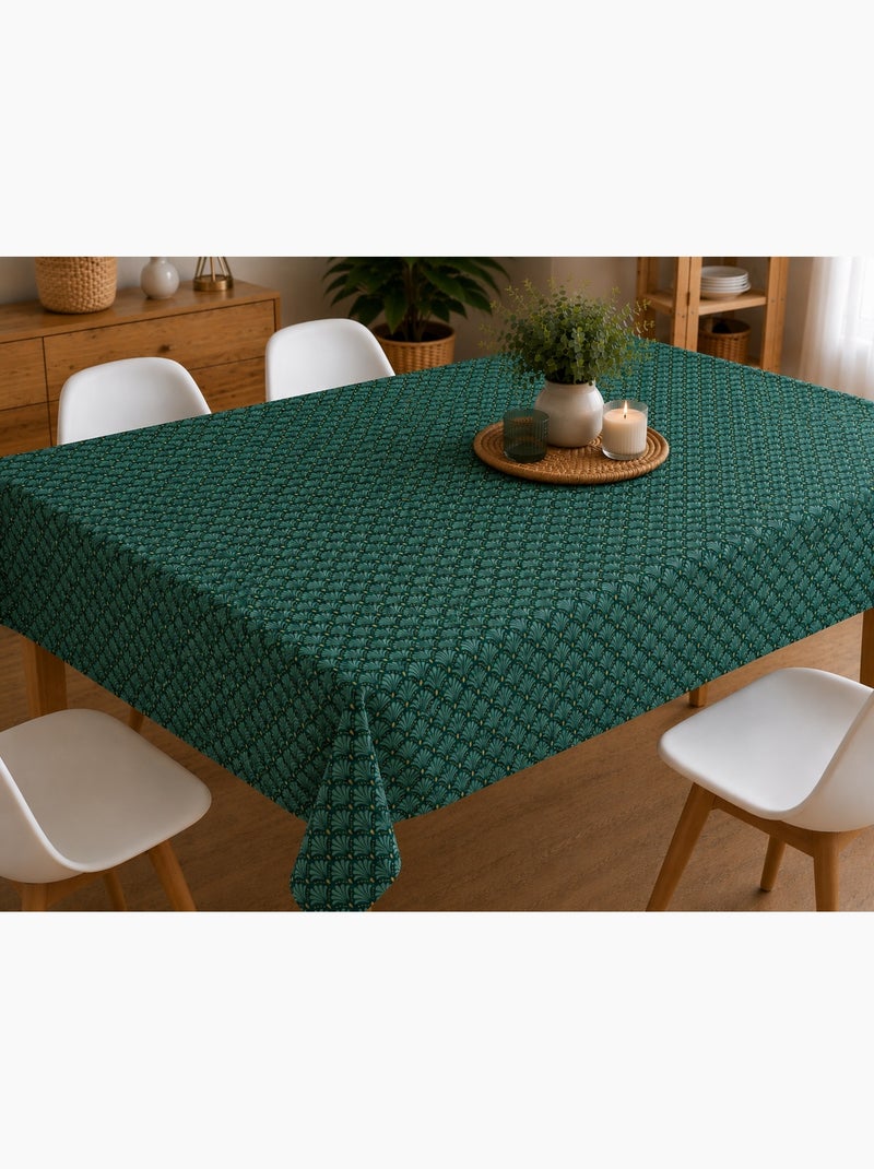 Nappe toile cirée au mètre métallisée artchic bleu Bleu - Kiabi