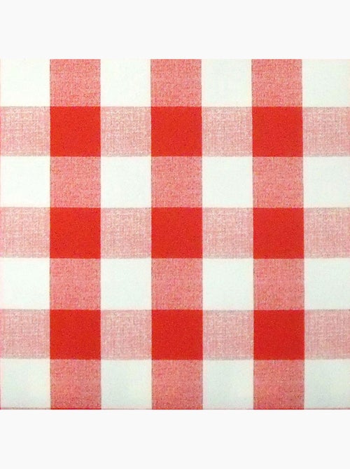 Nappe Toile cirée au mètre Modele Vichy - Kiabi