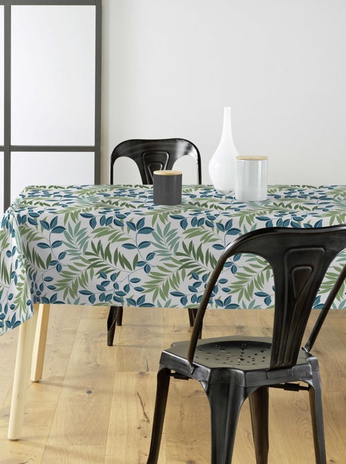 Nappe toile ciree au metre Nelida beige - Kiabi