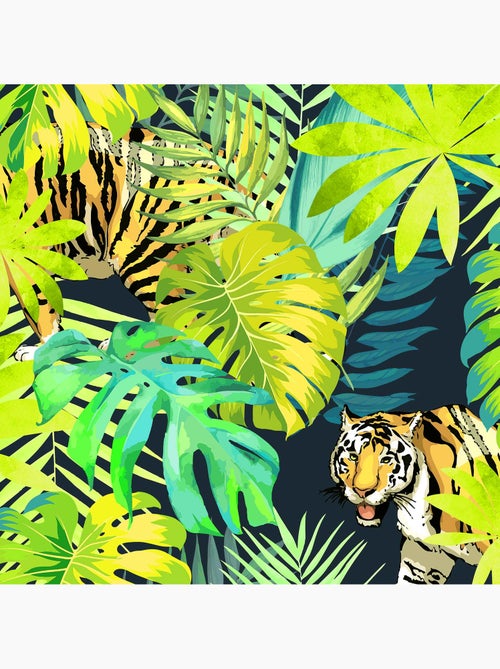 Nappe Toile cirée au mètre Tiger - Kiabi