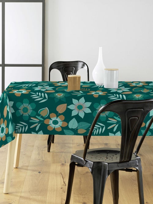 Nappe Toile cirée au mètre Vanda fleur - Kiabi