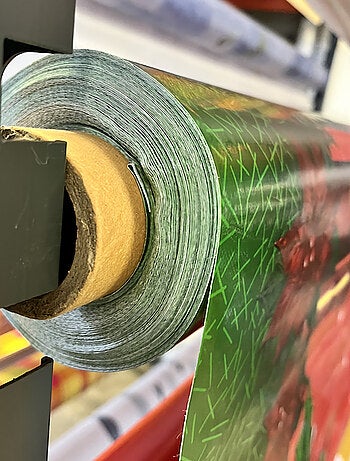 Nappe Toile Cirée de Noël Motif Bougies Au Mètre