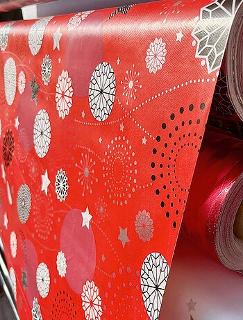 Nappe Toile Cirée De Noël –Nova Star Au Mètre