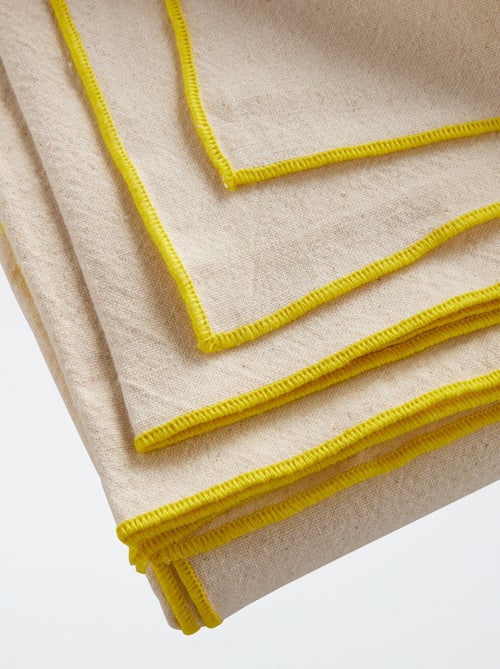Nappe uni en coton - Kiabi