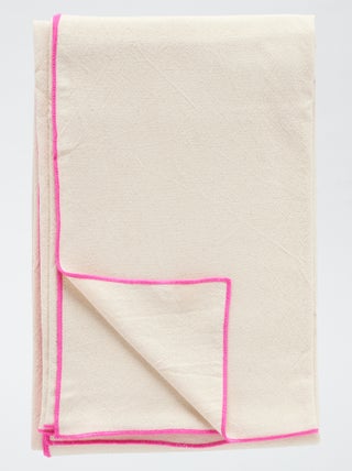 Nappe uni en coton