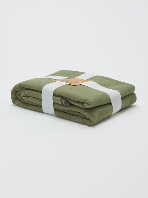 Nappe unie 150 x 150 cm en coton - Kiabi Home - Kiabi Nappe unie 150 x 150 cm en coton - Kiabi Home - Kiabi