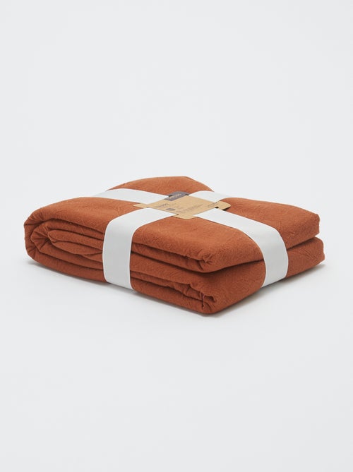 Nappe unie 150 x 150 cm en coton - Kiabi Home - Kiabi Nappe unie 150 x 150 cm en coton - Kiabi Home - Kiabi