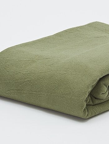 Nappe unie 150 x 300 cm en coton - Kiabi Home