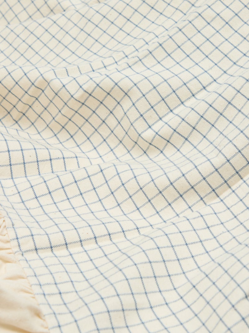 Nappe volantée (150 x 150 cm) Beige - Kiabi