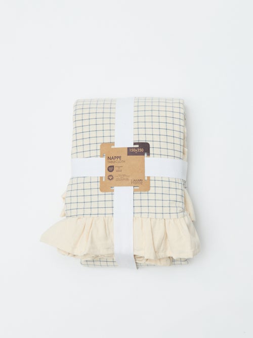 Nappe volantée (150 x 250 cm) - Kiabi