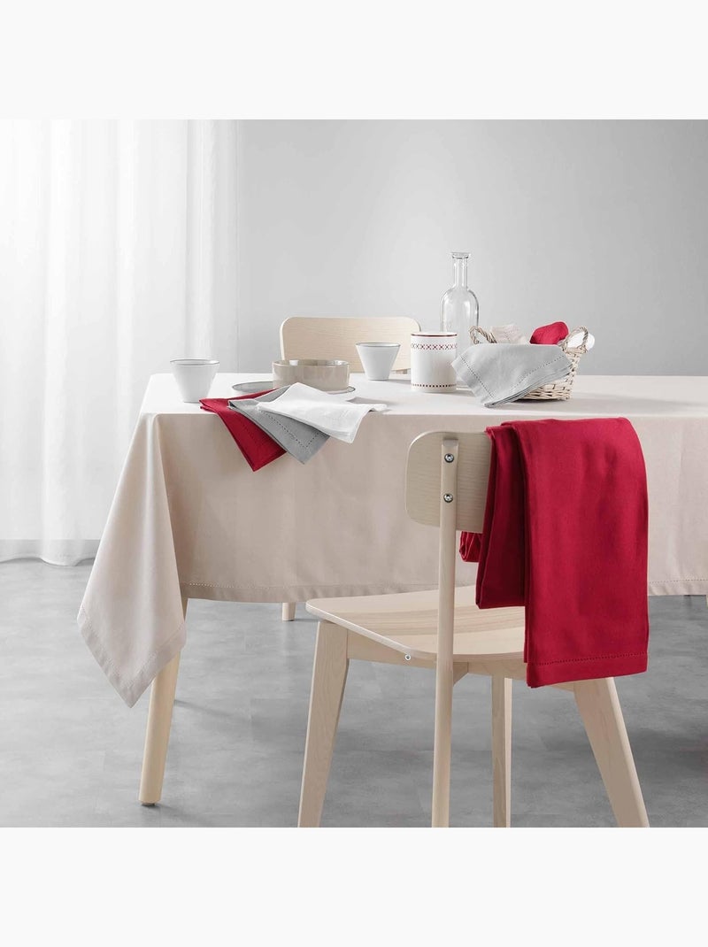 Nappes Coton CHARLINE Douceur d'Intérieur Rouge - Kiabi