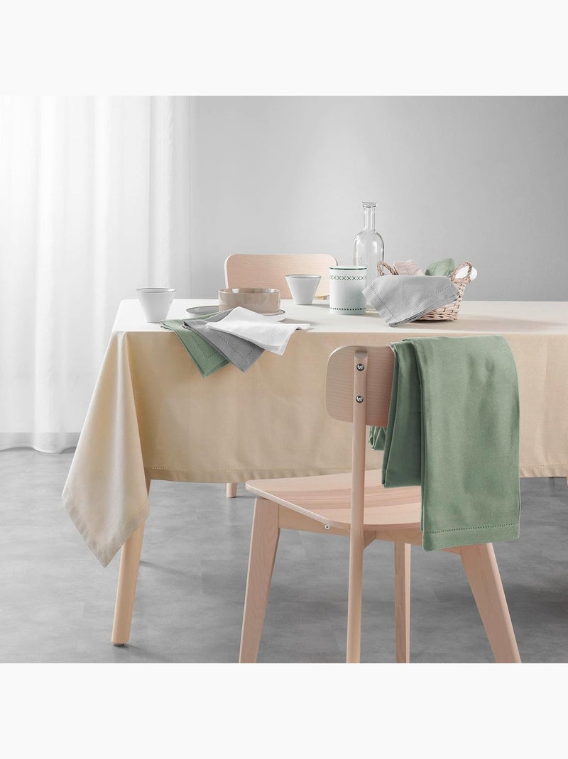Nappes Coton CHARLINE Douceur d'Intérieur Vert - Kiabi