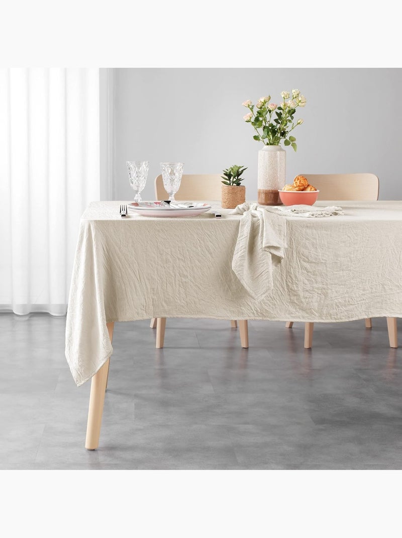Nappes Microfibre Suzy Douceur d'Intérieur Beige naturel - Kiabi