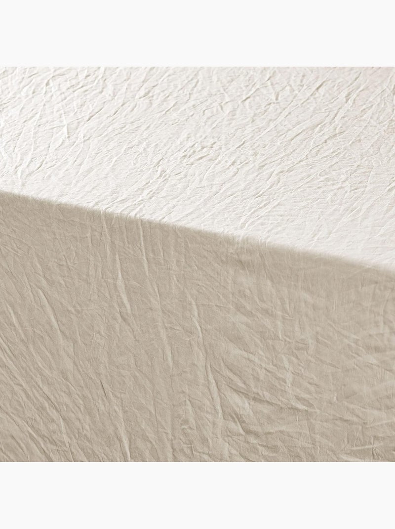 Nappes Microfibre Suzy Douceur d'Intérieur Beige naturel - Kiabi