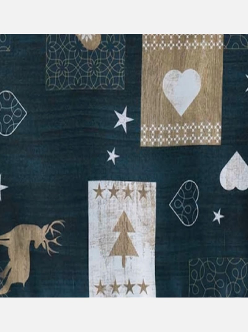 Nappes Polyester Augustin PROMO LINGE Bleu - Kiabi