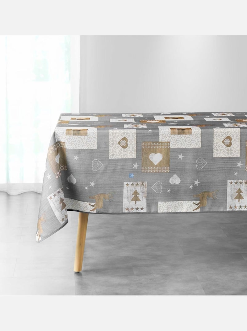 Nappes Polyester Augustin PROMO LINGE Gris - Kiabi