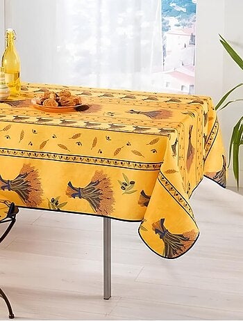 Nappes Polyester Bouquet De Blé PROMO LINGE