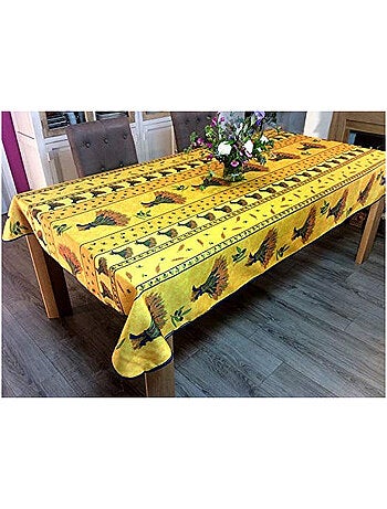 Nappes Polyester Bouquet De Blé PROMO LINGE