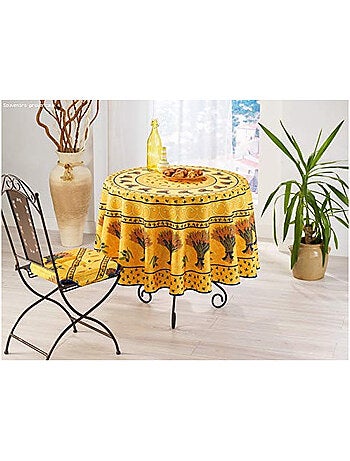 Nappes Polyester Bouquet De Blé PROMO LINGE