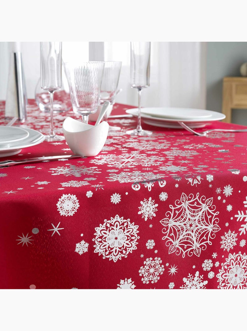 Nappes Polyester Constellation Douceur d'Intérieur Rouge - Kiabi