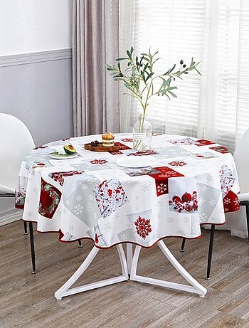 Nappes Polyester Esprit de Noël PROMO LINGE