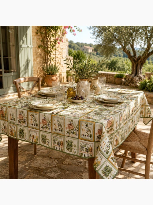 Nappes Polyester Oliviera PROMO LINGE - Kiabi Nappes Polyester Oliviera PROMO LINGE - Kiabi