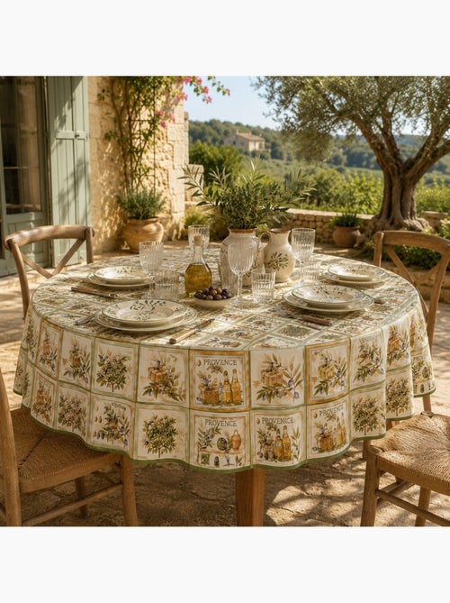 Nappes Polyester Oliviera PROMO LINGE - Kiabi Nappes Polyester Oliviera PROMO LINGE - Kiabi
