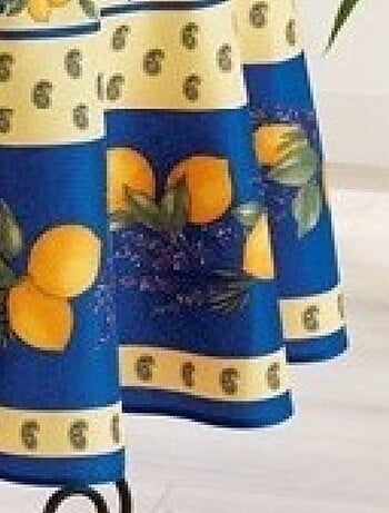 Nappes Polyester Provençale Citron PROMO LINGE