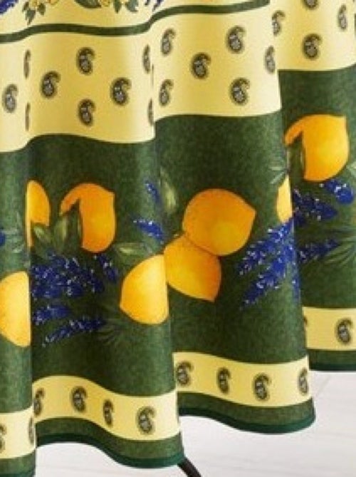 Nappes Polyester Provençale Citron PROMO LINGE - Kiabi Nappes Polyester Provençale Citron PROMO LINGE - Kiabi