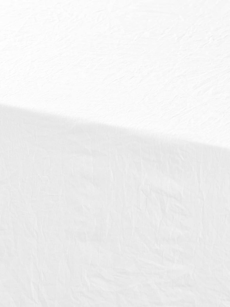 Nappes polyester suzy douceur d'intérieur Blanc - Kiabi