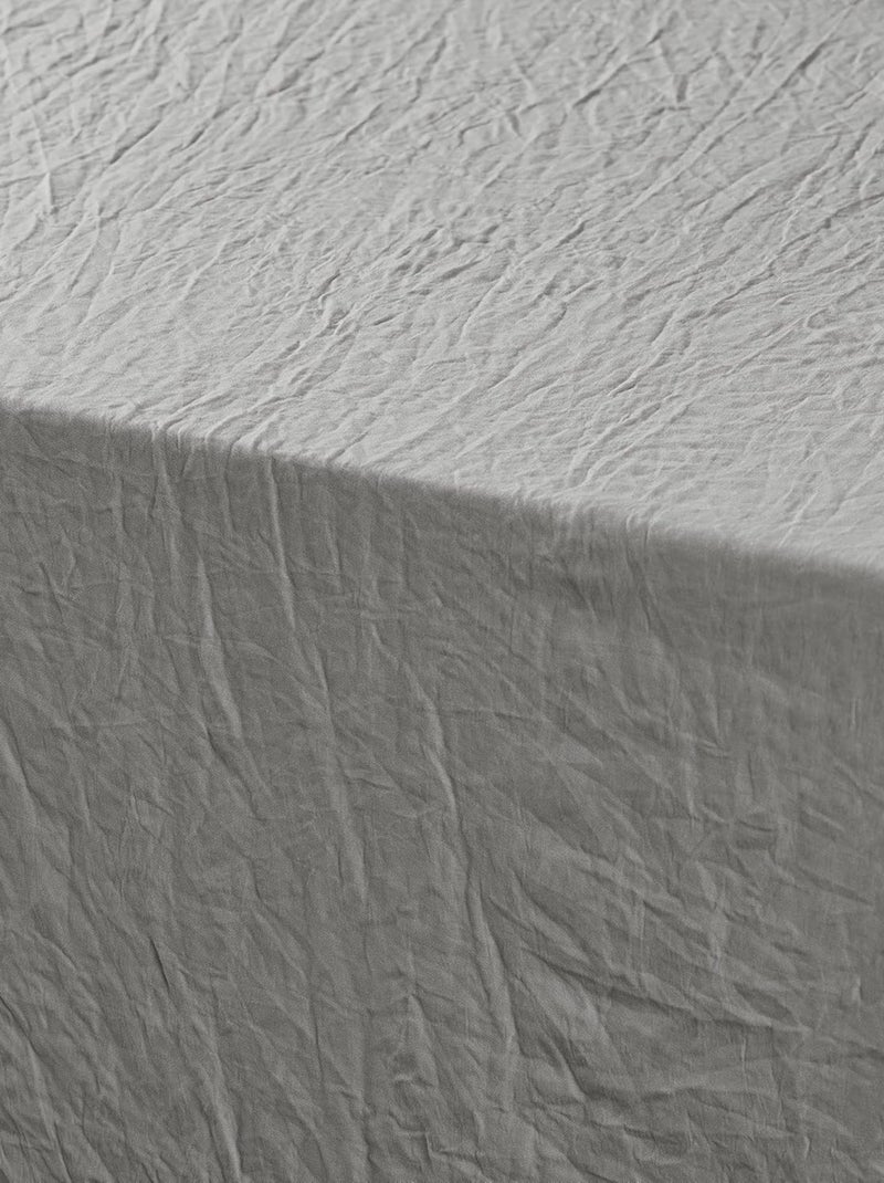 Nappes polyester suzy douceur d'intérieur Gris - Kiabi