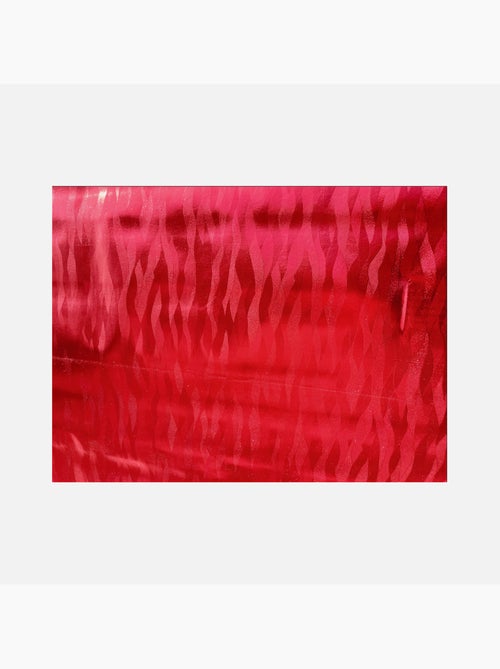 Nappes Toile Cirée PVC Métallisé Houlis Rouge PROMO LINGE - Kiabi