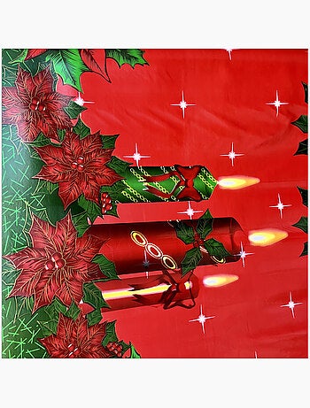 Nappes Toile Cirée PVC Motif Bougies PROMO LINGE