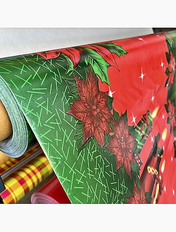 Nappes Toile Cirée PVC Motif Bougies PROMO LINGE