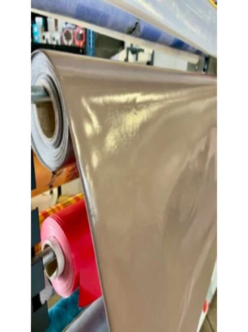 Nappes Toile Cirée PVC Unie PROMO LINGE Taupe - Kiabi