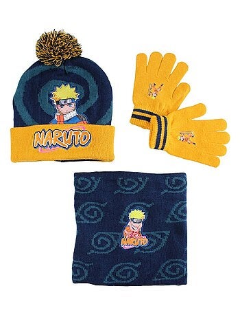 Naruto - Bonnet gants snood Naruto garçon
