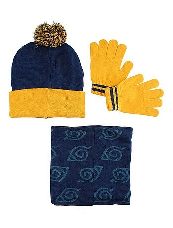 Naruto - Bonnet gants snood Naruto garçon