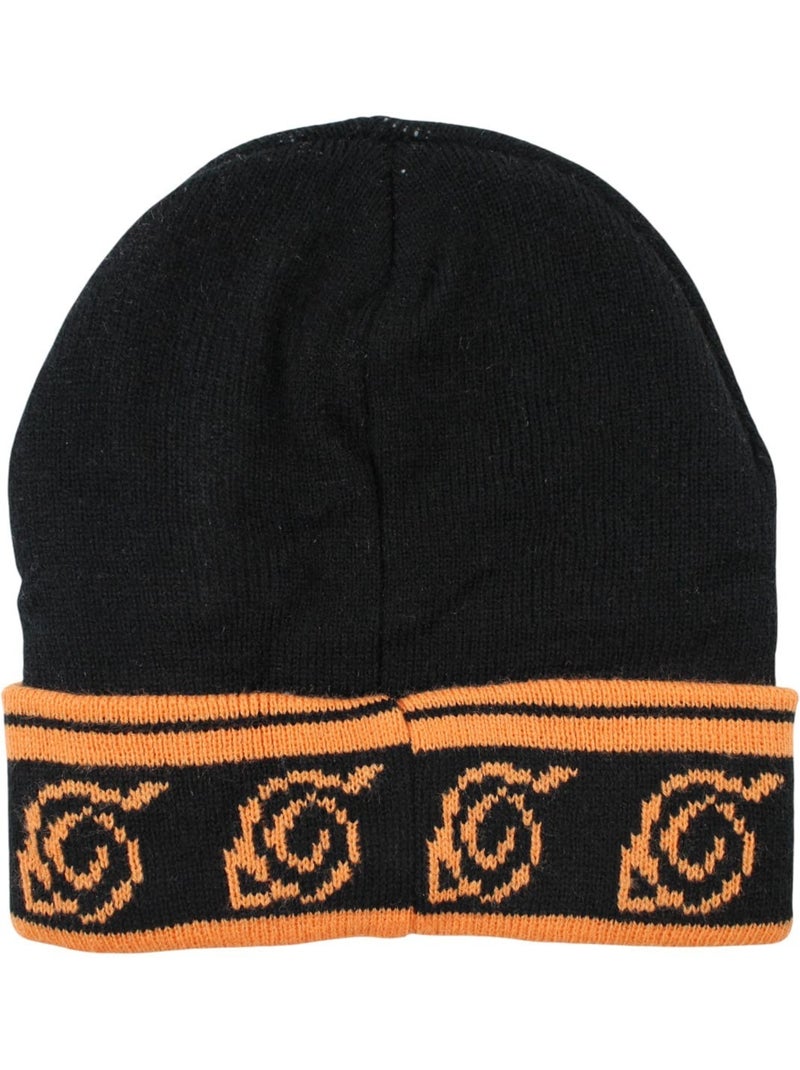 Naruto - Bonnet garçon Noir - Kiabi