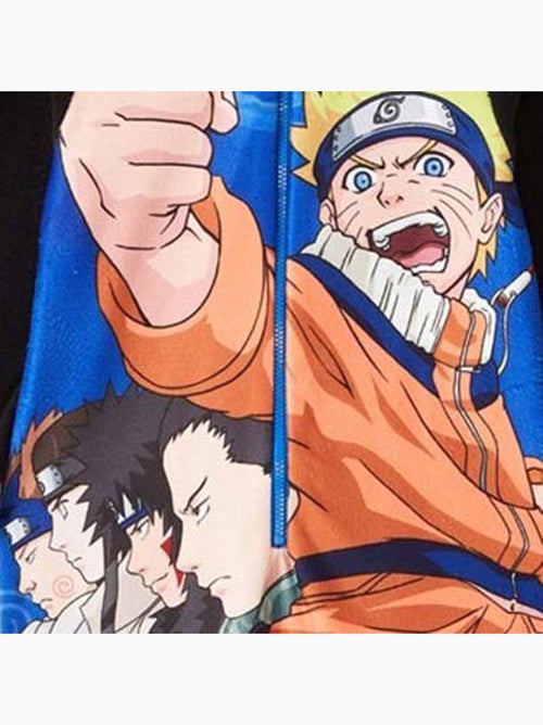 Naruto - combinaison polaire zippée imprimée, manches longues - Kiabi