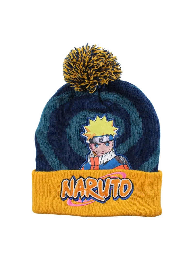 Naruto - Ensemble bonnet gants snood garçon Noir - Kiabi