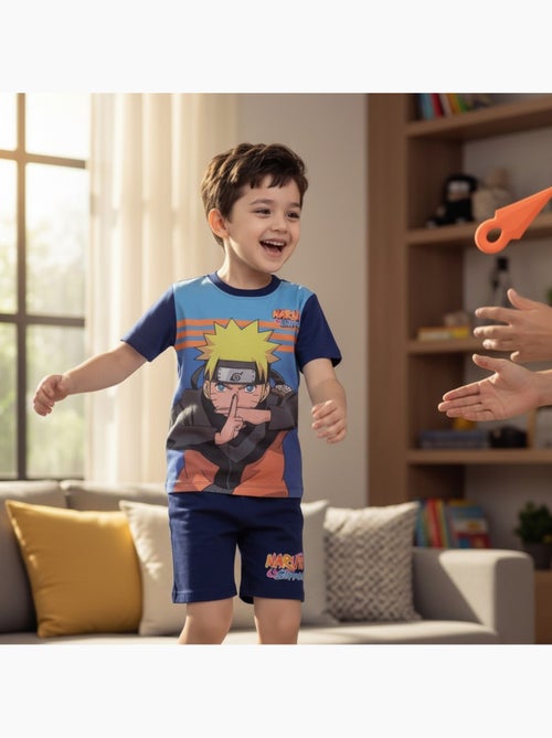 Naruto - Ensemble t-shirt et short enfant imprimé - Kiabi