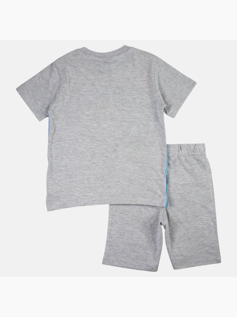 Naruto - Ensemble t-shirt et short enfant imprimé Gris - Kiabi