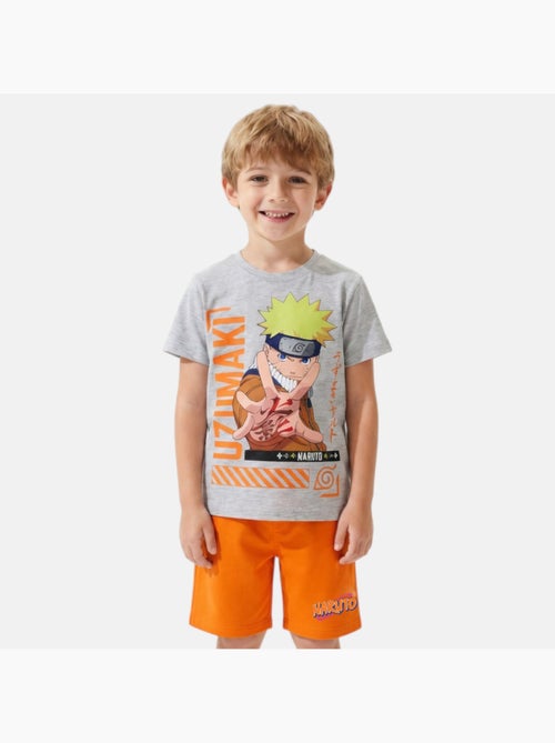 Naruto - Ensemble t-shirt et short garçon imprimé - Kiabi Naruto - Ensemble t-shirt et short garçon imprimé - Kiabi